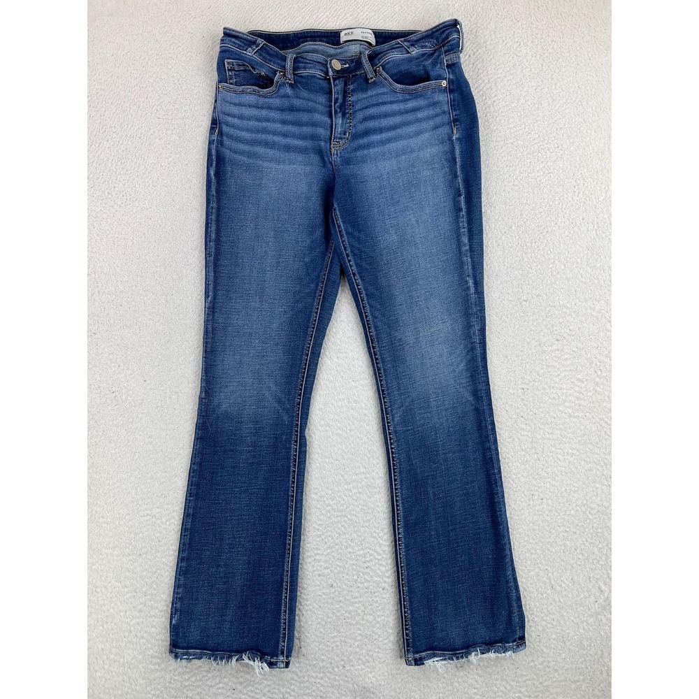 BKE Payton Bootcut Jeans Womens 30x31.5 Blue Medium Wash Mid Rise Stretch Denim